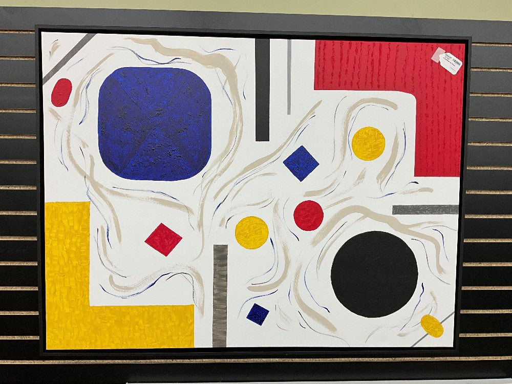 Xl Multicolor Sq. Canvas